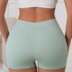 thumbnail image 4 of Gibobby Braguita cintura alta Calzoncillos bóxer de cuatro de talle para mujer con ropa interior transpirable de ángulo pequeño para el vientre y las nalgas que levantan la ro(Glauco， XS), 4 of 5