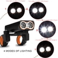 thumbnail image 2 of Faro de bicicleta, Luz Delantera de Led Reemplazo para Bicicleta,2000lm Faro Delantera de Bicicleta USB Recargable Linterna Antorcha LámReemplazo para Reemplazo para Ciclismo Bicicleta de Carretera Ecomeon no, 2 of 6