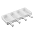 thumbnail image 5 of Moldes caseros de silicona con tapa, moldes para paletas, sin BPA, moldes para helado de 4 cavidades para hacer pasteles, helados y palitos de paleta, fácil liberación, 5 of 5