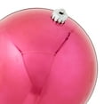thumbnail image 5 of 2-Count Pink Shiny Jumbo Shatterproof Ball Christmas Ornaments, 7 in, by Holiday Time, 5 of 6