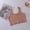 Brick Red, variant on RTKFRFLM Girls Cotton Starter Bra Seamless Development Underwear for Students Brick Red S