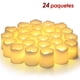 thumbnail image 4 of 24 Uds velas LED lámpara con pilas velas té luz té para cumpleaños, 4 of 9
