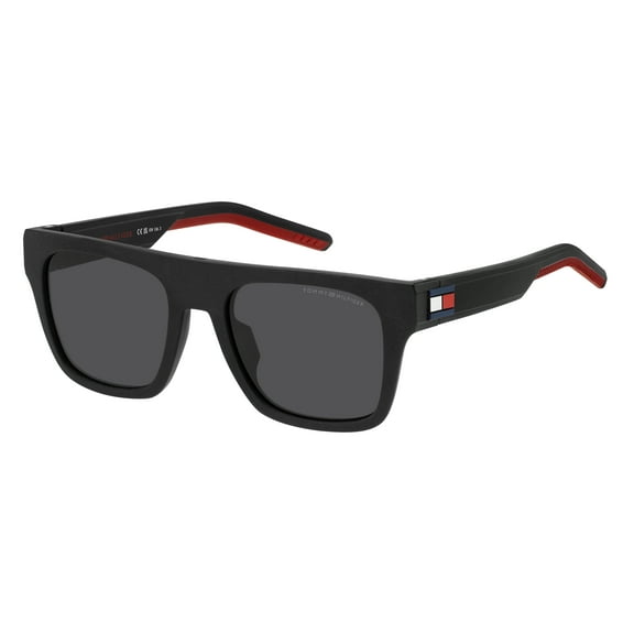 TOMMY HILFIGER sunglasses TH 1976/S MAN 52.000/19.000/145.000 BLX MATTE BLACK RED