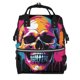 thumbnail image 1 of Fotbe Colorful Skull Mochila Maternidad - Lona de Sarga Impermeable, Mochila de Pañales de Gran Capacidad con Múltiples Bolsillos y Correas Ajustables, 1 of 6