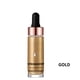 thumbnail image 1 of Maquillaje iluminador, contorno de labios, iluminador, concentrado líquido (dorado), 1 of 3