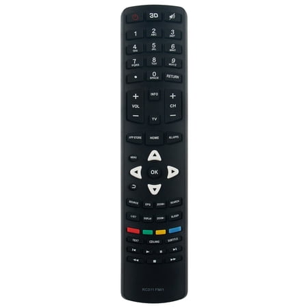 New RC311 FMI1 RC311FMI1 Replace Remote Control for TCL TV