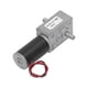 thumbnail image 2 of Motor de Engranaje de CC, Turbina de Reducción de Velocidad de Torsión Micro Alta, Caja de Engranajes Helicoidal Reversible Autoblocante Eléctrica, Eje Doble de 24 V (100RPM), 2 of 8