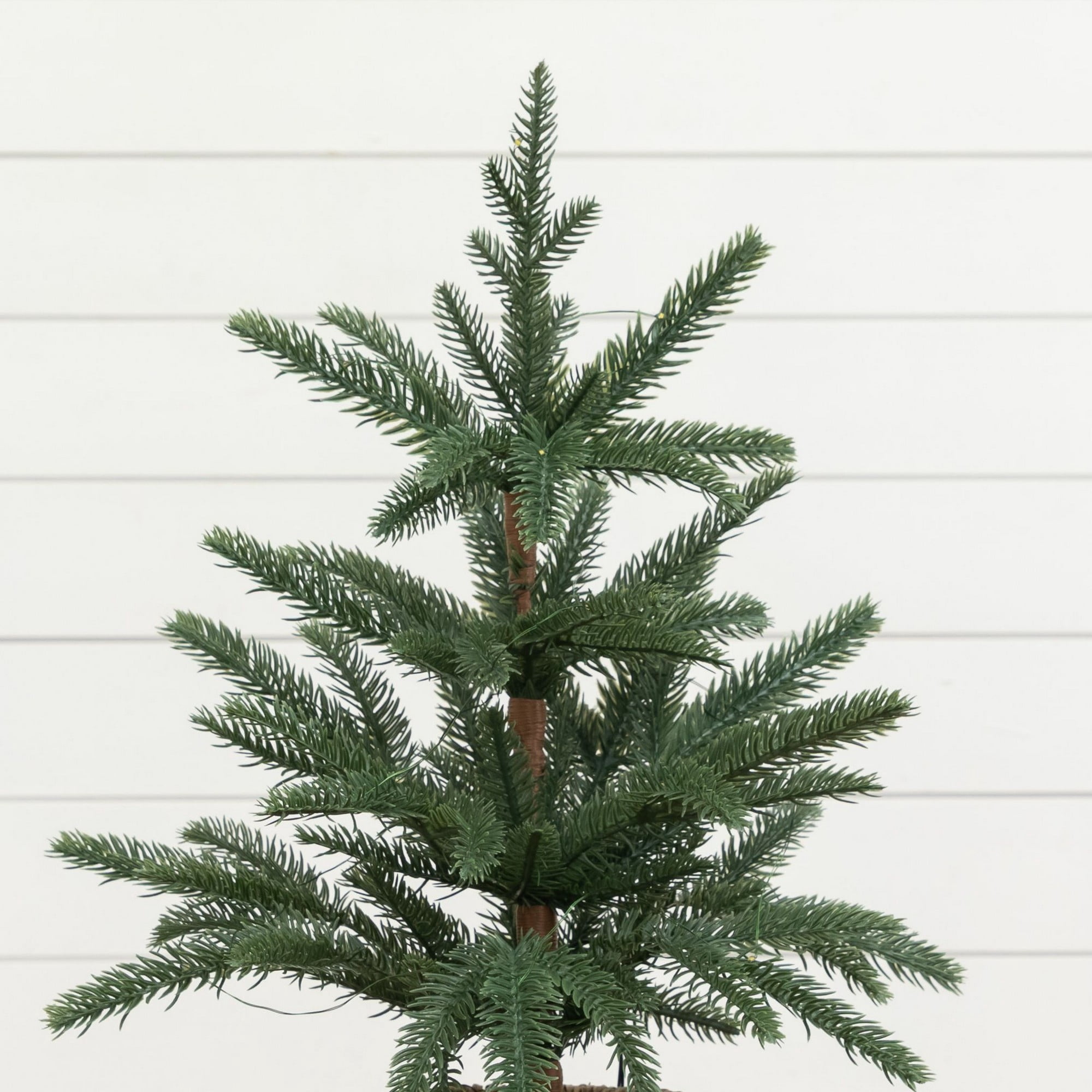 18in. Pre-Lit Artificial Christmas Tree with 15 LED Lights