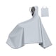 thumbnail image 5 of Poncho de lluvia para bicicletas, impermeable con capucha para hombres para mujeres, ropa de lluvia reutilizable, capa protectora para bicicletas de Gris, 5 of 8