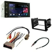 CAR CD STEREO RECEIVER DASH INSTALL MOUNTING KIT WIRE HARNESS AND RADIO ANTENNA ADAPTER FOR FOR SELECT FORD MERCURY
