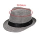 thumbnail image 2 of Sombrero de paja para niños, informal, de moda, ligero, duradero, para el sol, sombrero de copa Gris, 2 of 9