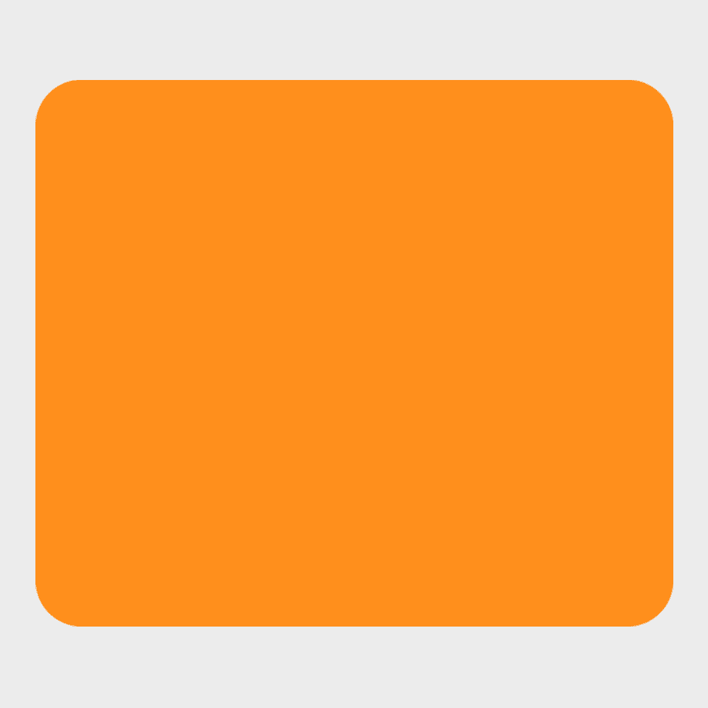 JAM Paper Standard Label Rolls, Rectangle, 1 1/2 x 1 3/4, Neon Orange, 125 Labels/Roll