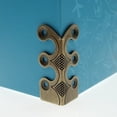 thumbnail image 2 of Brass Desktop Wall Decoration Vintage Copper Corner Accessories 4 Pack, 2 of 11