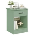 thumbnail image 5 of Homfa Nightstand with Drawer，2 Tier Modern Night Stand Side Table for Bedroom Living Room, Green, 5 of 7