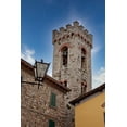 thumbnail image 2 of Eggers, Julie 13x18 Gold Ornate Wood Framed with Double Matting Museum Art Print Titled - Italy-Radda in Chianti Bell tower of Saint Niccolo church in Radda in Chianti, 2 of 4