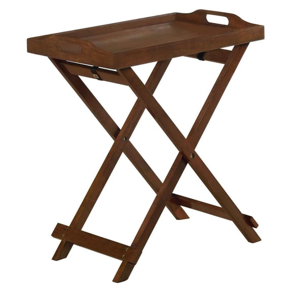 Designs2Go Folding Tray Table, Espresso