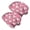 Christmas Pink Santa Head Holly Pattern, variant on Christmas Plaid Moose Bear Silhouette 2 Pack Slouchy Beanie Hat, Casual Daily Beanie with Stretchy Fabric & Soft Texture, Warm Thermal Gifts for Daily Home Outdoor