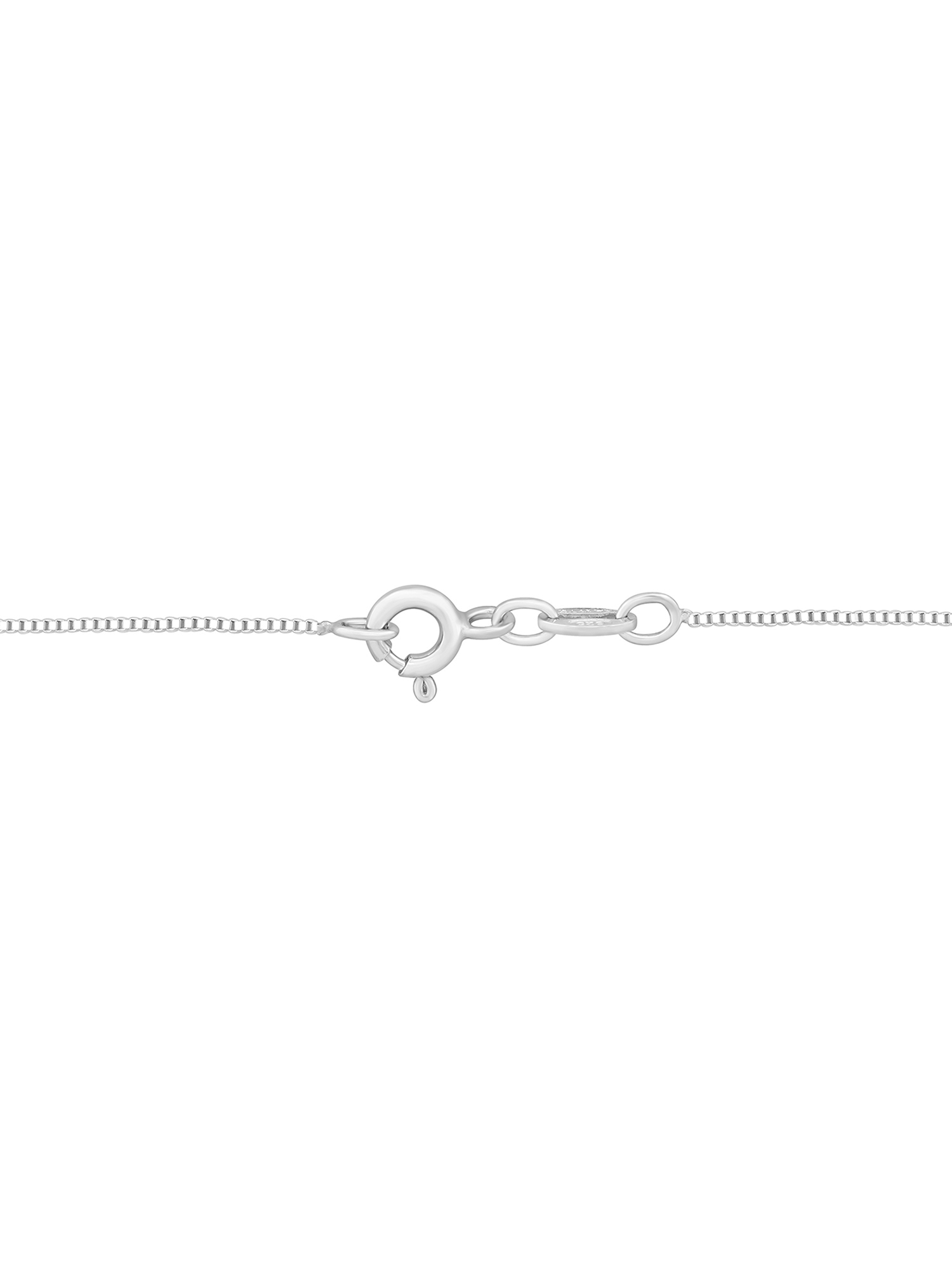 Sterling Silver 1/4 Ct.T.W. Diamond Dual Heart Pendant