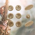 thumbnail image 5 of Piezas Repuesto para Saxofón Soprano Instrumentos Musicales Accesorios (Caqui), 5 of 5