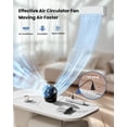 thumbnail image 2 of Ventilador circulador de aire Gaiatop, portátil, escritorio de 5 pulgadas y 3 velocidades, 2 of 6