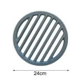 thumbnail image 2 of Round Cast Iron Fire Grate For Fireplace Replacement, Heavy Duty Airflow High Temperature Resistant Fireplace Grate Replacement, 2 of 4