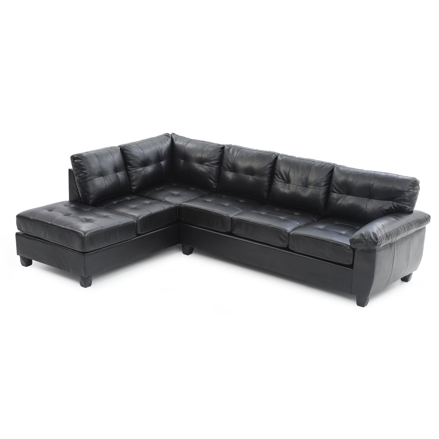 Glory Furniture Gallant G903B-SC Sectional , BLACK