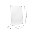 thumbnail image 2 of Niceauty Desktop Picture Holder Acrylic Photo Frame for Office Use with Clear Design and Uv Protection 1Pcs, 2 of 8