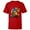 Red, variant on Beauty and the Beast Men's T-Shirt - Short Sleeve T-Shirt for Kids - Customized-White