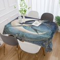 thumbnail image 5 of BZSMCE Square Tablecloth Night's Serenade Pattern Tableclothes, 5 of 9