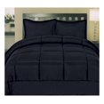 thumbnail image 6 of KriKac 7 Piece Comforter Set Bag Solid Color All Season Soft Down Alternative Blanket & Luxurious Microfiber Bed Sheets, Black, Queen, 6 of 6