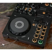 AlphaTheta DDJ-FLX2 Compact 2-Channel DJ Controller with Cover Package