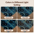 thumbnail image 7 of Design&I 6'x9' Ultra Soft Area Rug, Wet Vintage Vinyl Sound Cd Displaying Abstract Musical Tapete None Fluffy Washable Non Shedding for Guest Room Bedroom Living Room, 7 of 7