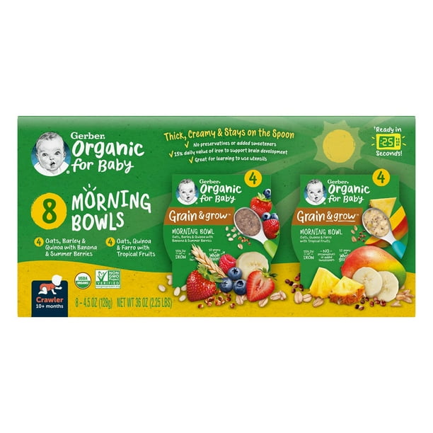 Gerber Organic Sam's Club Gerber Formula Gerber Organic Grain