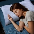 thumbnail image 6 of Pataipetit Bed Pillow Set of 2 Pack,Cooling Shredded Foam Pillows for Bed, Queen Size (30"x20"), 6 of 7