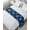 Blue, variant on Bed Runner Scarf for Twin Size Bed, Red Christmas Beds Scarf Throws for Foot of Bedding, Xmas Snowflake Winter Decorative Beds Runners for Bedroom Guestroom, 71"x20"