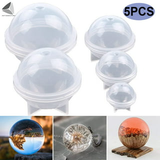 Diy Sphere Round Silicone Mold For Resin Epoxy Jewelry Making