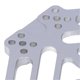 thumbnail image 4 of CNC Pull Rod Base Metal Pull Rod Base Seat Aluminium Alloy Pull Rod Mount for Tamiya 1/10 CR 01 RC Car Silver, 4 of 4
