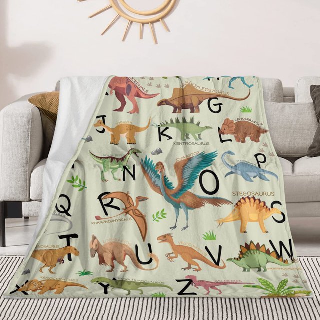 Cartoon Car Tractor Digital Printing Blanket Flannel Blanket Student Dormitory Blanket