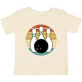 thumbnail image 3 of Inktastic Bowling Pins Ball Bowler Retro Sunset Boys or Girls Baby T-Shirt, 3 of 5