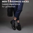 thumbnail image 2 of Men s Ankle Socks 5 Pairs Thick Cushion Running Socks Dark blue, 2 of 7