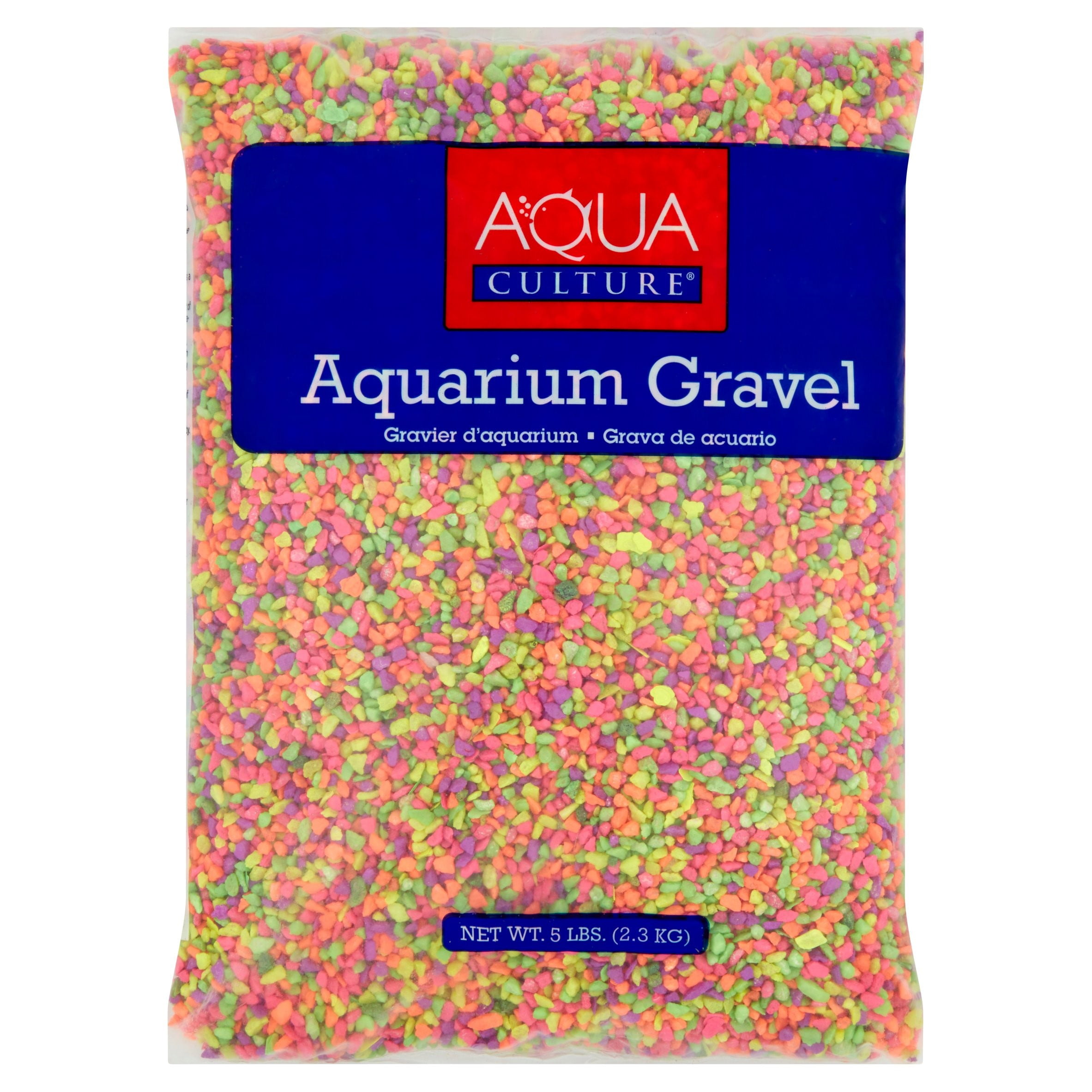 (3 Pack) Aquaculture 5 lb Mini Rainbow Aquarium Gravel