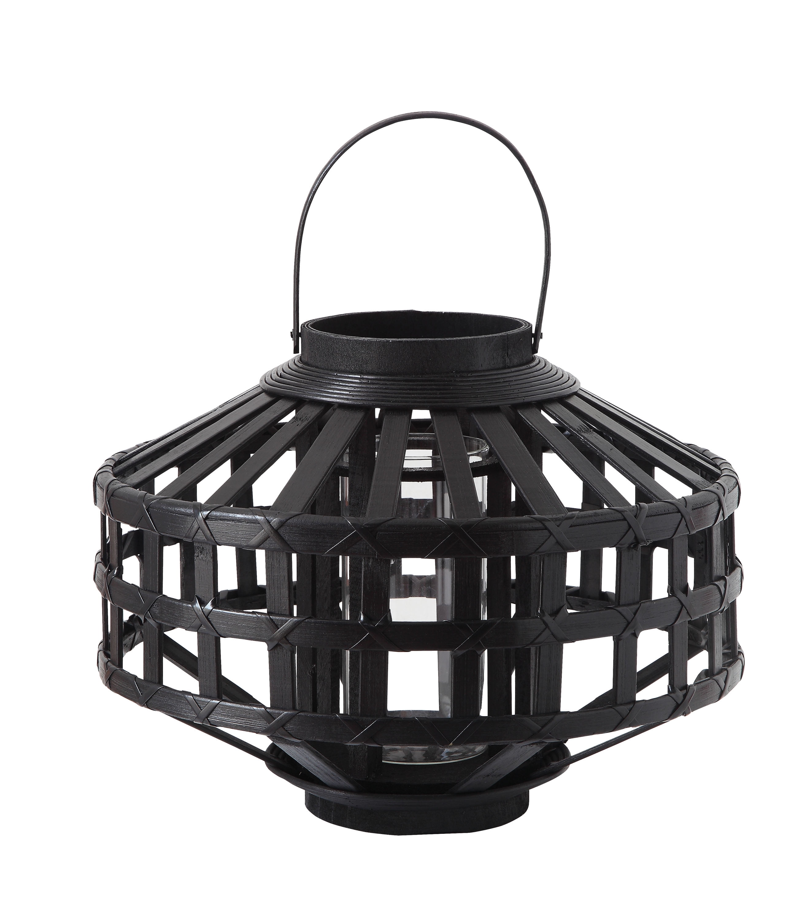 Bloomingville Lantern Oil Lamp Round Black Lantern Garden Decor 