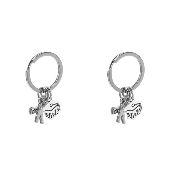 2 PCS Lanyards for Keys Graduation Season Keychain