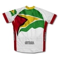 thumbnail image 2 of Guyana Flag Short Sleeve Cycling Jersey  for Men - Size M, 2 of 3