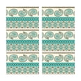 thumbnail image 2 of MKHERT Vintage Paisley Floral Ornamental Ethnic Placemats Table Mats for Dining Room Kitchen Table Decoration 12x18 inch,Set of 6, 2 of 4