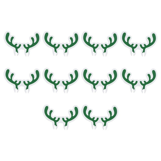 Fiudx Adornos Navideños para Copas de Vino, Diseño de Gorro de Papá Noel y Tarjeta de Fiesta, Decoración Festiva para Mesas, Ideal para Restaurantes y Centros Comerciales, Ideal para Fiestas Navideña