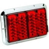 Bargman 47-85-611 Taillight No. 84 Led Surface Mount Red, Red Chrome Base, 10 x 7 x 2 in.