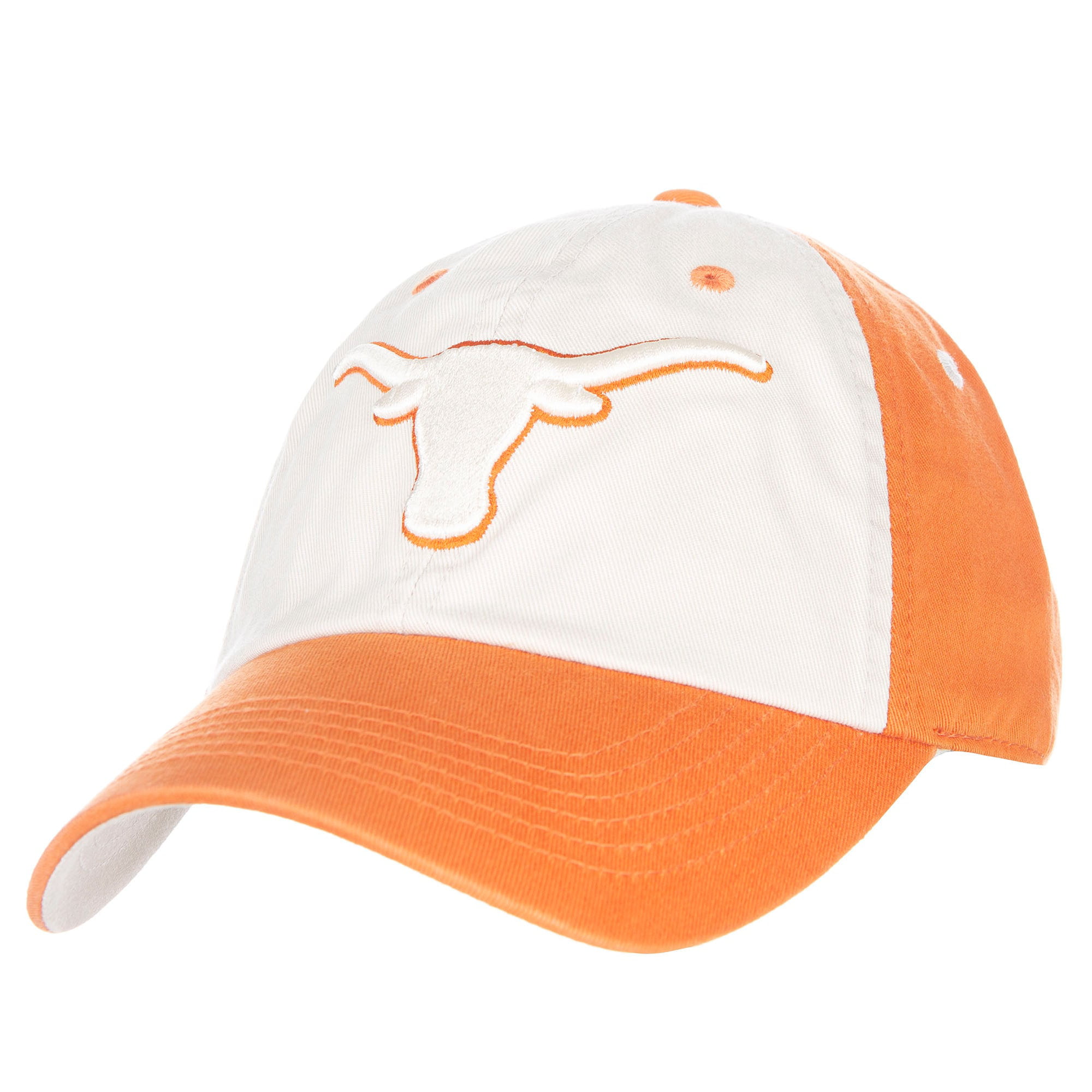 Texas Longhorn & State Flag Adjustable Baseball Cap 