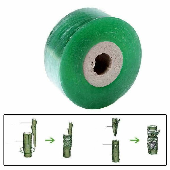 Nursery Grafting Tape, Self Adhesive Fruit Tree Seedling Nursery Grafting Tape Budding Membrane for Fruit Trees Plants Gardening Tools