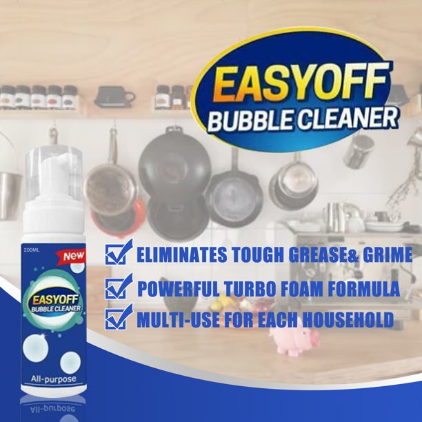 200MLKitchen Grease MultiPurpose Foam Cleaner AllPurpose Bubble